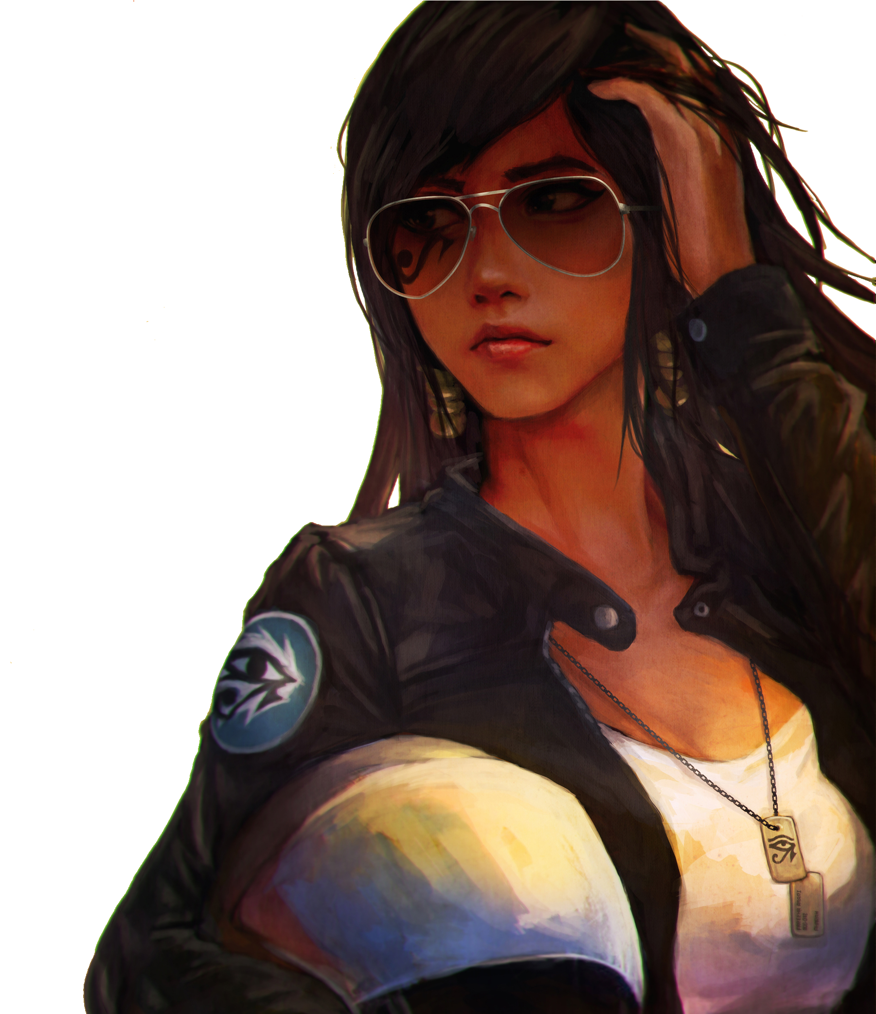 Pharah Overwatch Casual Clipart (3840x2160), Png Download