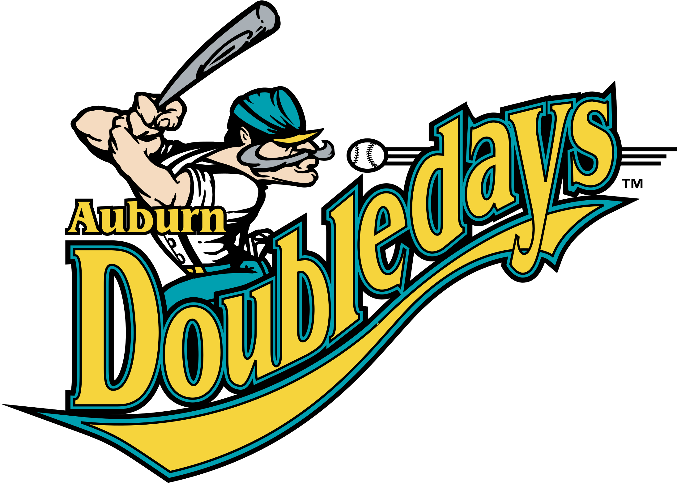 Auburn Doubledays 03 Logo Png Transparent - Auburn Doubledays Clipart (2400x2400), Png Download