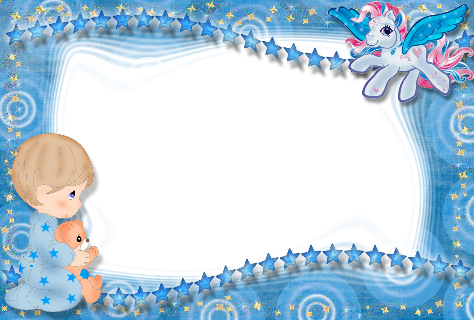 Marcos Gratis Para Fotos Marcos De Precious Moment Clipart (1600x1081), Png Download