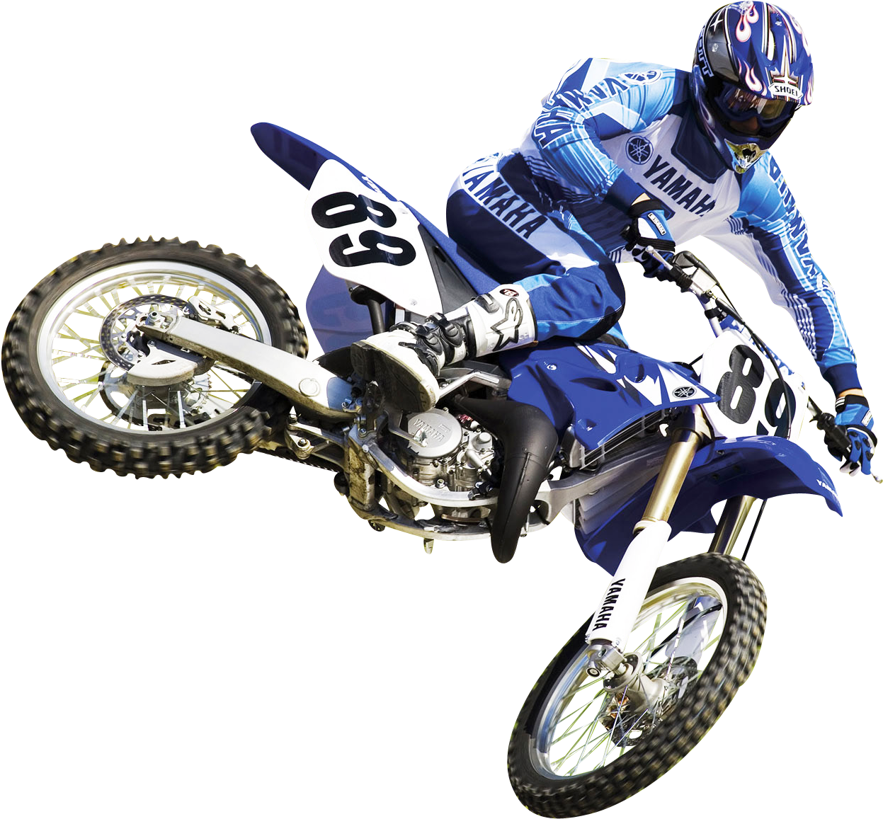 Motocross Racer Png Image - Motocross Png Clipart (1312x1200), Png Download