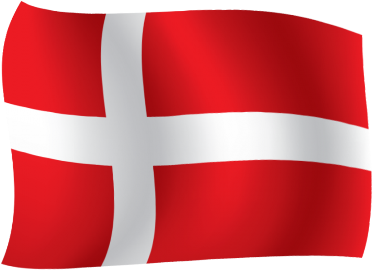 900 X 900 3 - Denmark Flag Png Clipart (900x900), Png Download