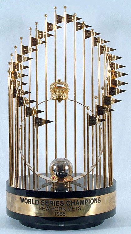 421 X 750 2 - 1955 World Series Trophy Dodgers Clipart (421x750), Png Download
