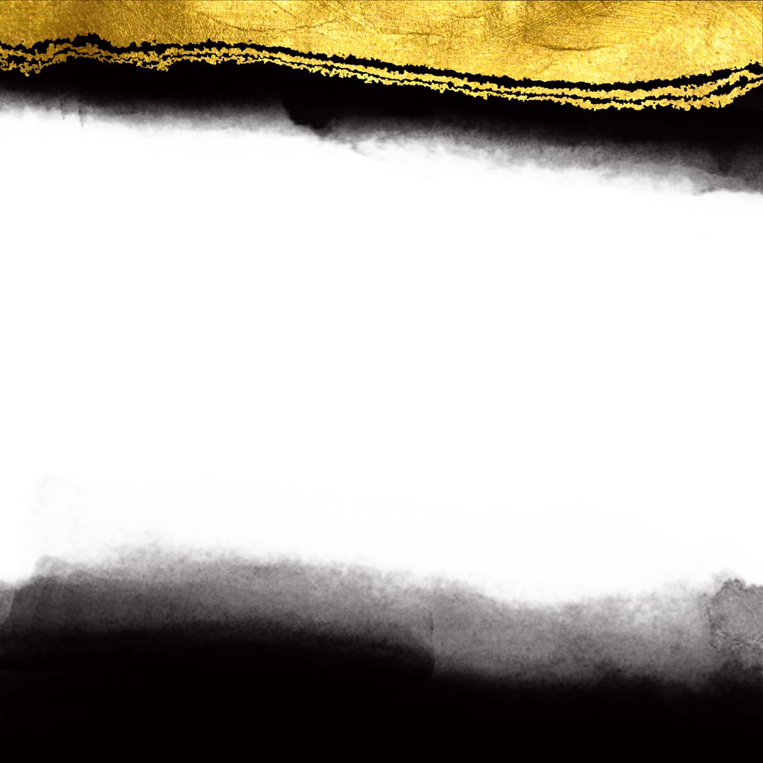 And White Texture Mapping Ink - Background Images Black Gold White Clipart (1100x1100), Png Download