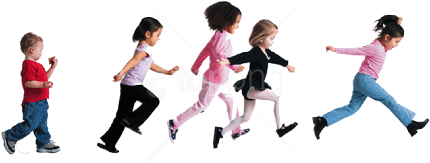 Free Png Download Child Group Play Png Images Background - Children Png Clipart (850x425), Png Download