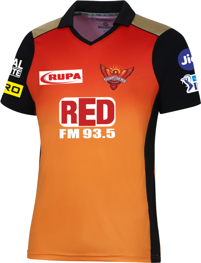 Sunrisers Hyderabad Replica Clipart (856x1121), Png Download