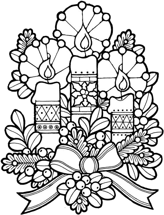 Make Your Own 12 Days Of Christmas Coloring Book Christmas - Christmas Colouring Pages Free Clipart (551x720), Png Download