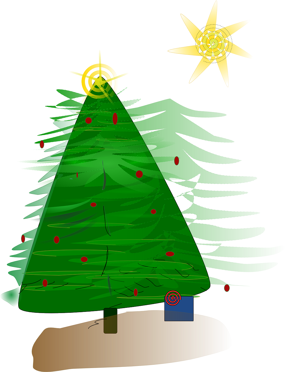 Vector - Christmas Day Clipart (1049x1280), Png Download
