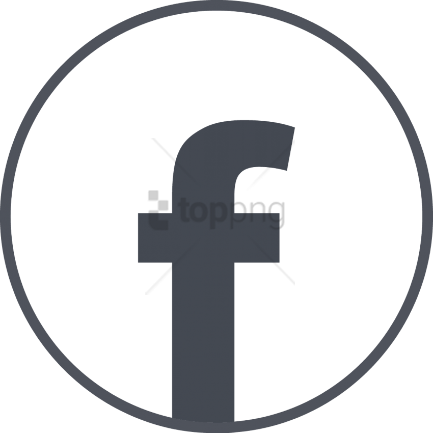 Free Png White Circle Facebook Icon - Cross Clipart (850x850), Png Download