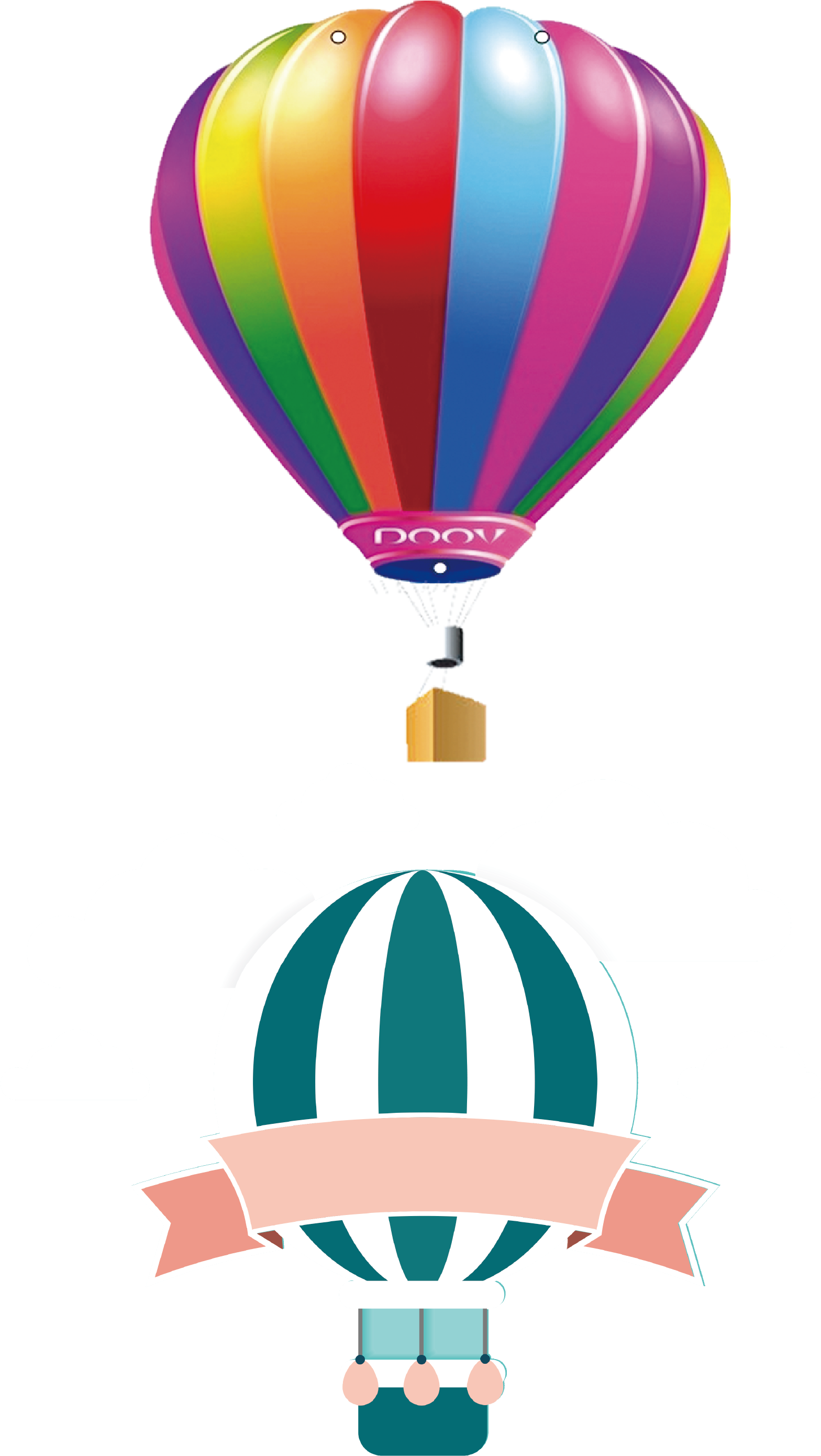 Basket Illustration The - Illustration Hot Air Balloon Basket Png Clipart (1567x2956), Png Download