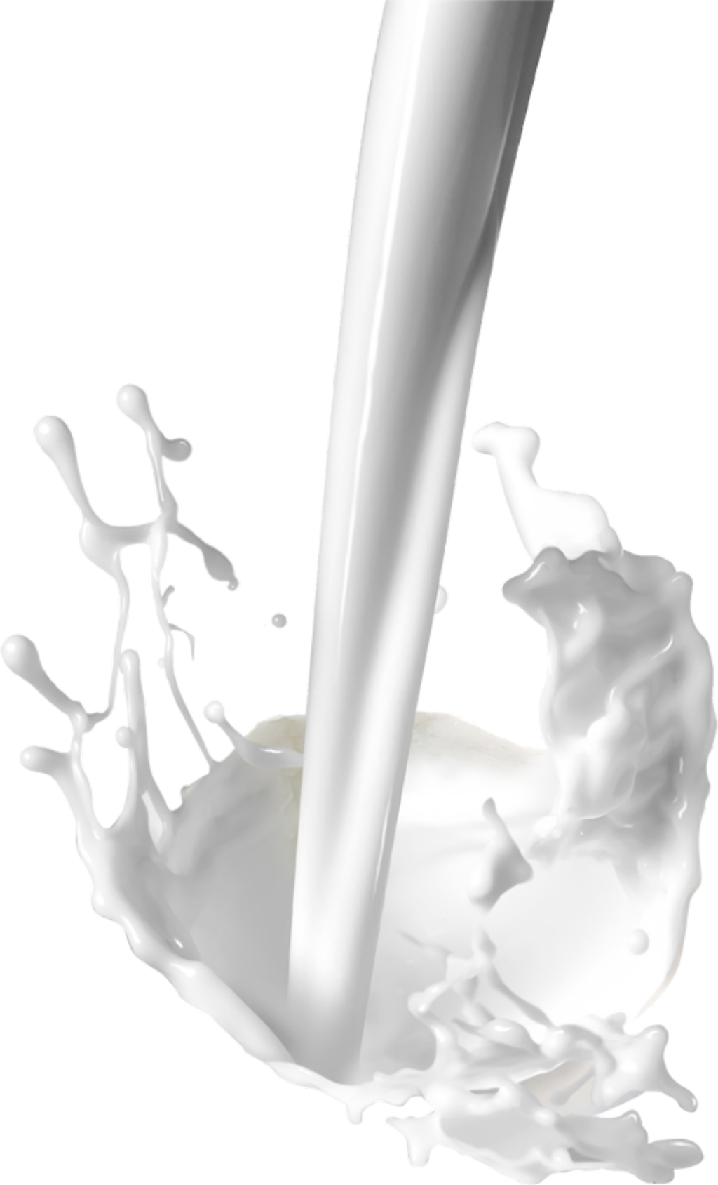 Download #ftestickers #milk #pouring #splash - Matte Blue Hard Case