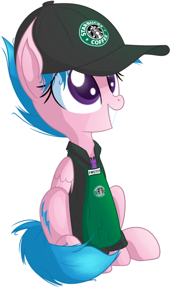 Firefly Starbucks By Vectorvito - Starbucks Clipart (595x1005), Png Download