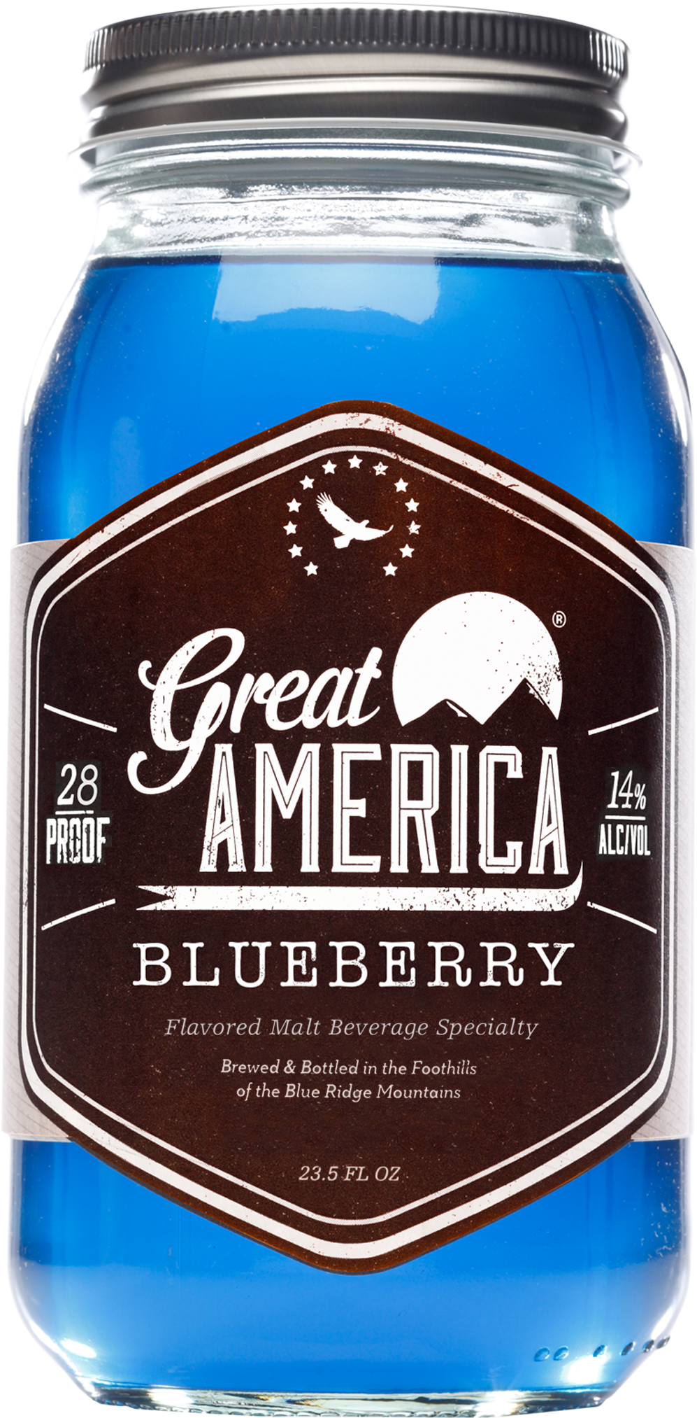 For A Completely Unique Taste, Try Our Blueberry - Great America Moonshine Blueberry Clipart (1088x2100), Png Download