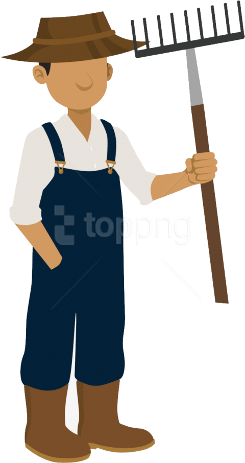 Free Png Download Farmer Clipart Png Photo Png Images - Farmer Clipart Transparent Background (480x906), Png Download