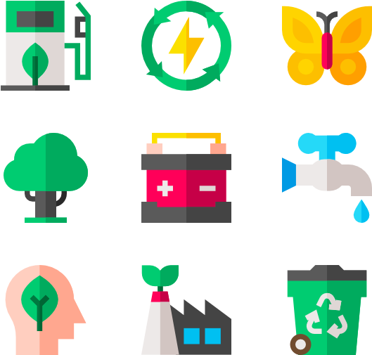 Ecology - Eco Fuel Icon Clipart (600x564), Png Download