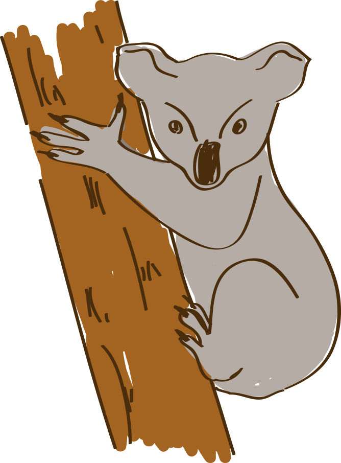 668 X 906 4 - Koala Clipart (668x906), Png Download