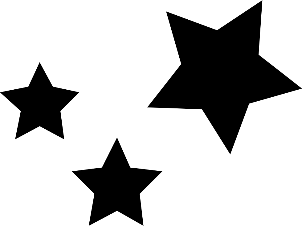 Png File Svg - Different Shape Of Stars Clipart (980x736), Png Download