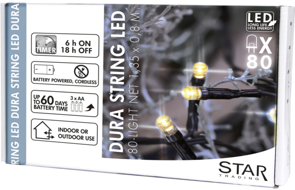 Net Light Dura String Led - Nintendo Ds Clipart (600x600), Png Download