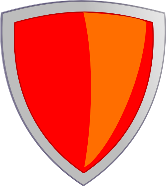 Security Shield Clipart Outline - Shield Security Clipart Transparent - Png Download (534x597), Png Download