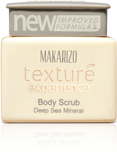 Texture Experience Body Scrub Deep Sea Mineral - Makarizo Clipart (600x600), Png Download