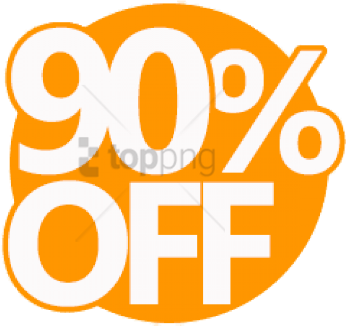 Free Png 90% Discount Sticker Png Image With Transparent - Save Up To 90% Png Clipart (850x638), Png Download