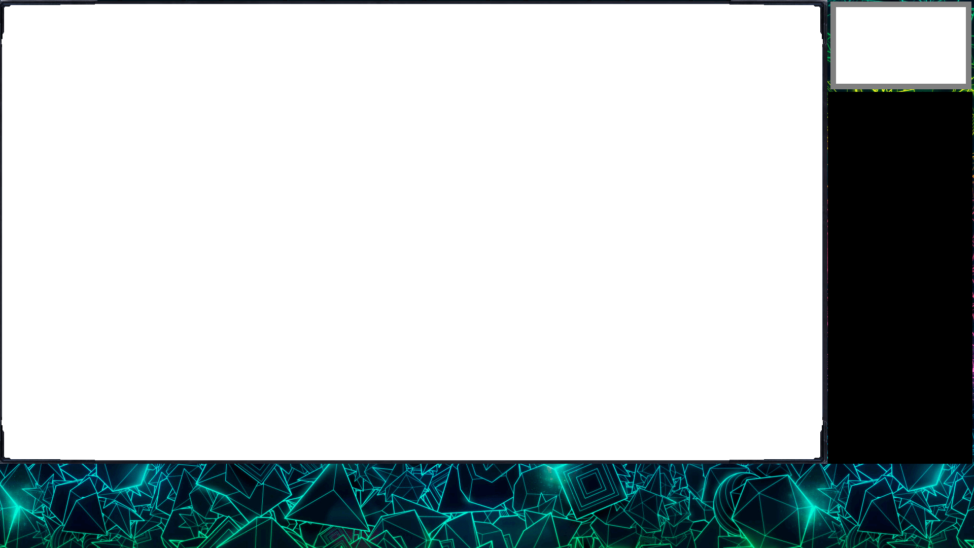 Simple Webcam Overlay Transparent Clipart (1920x1080), Png Download