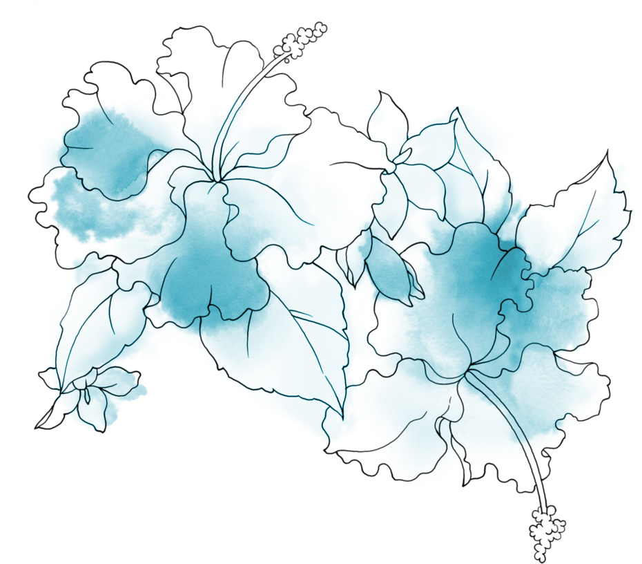 Transparent Blue Flowers Clipart (930x816), Png Download