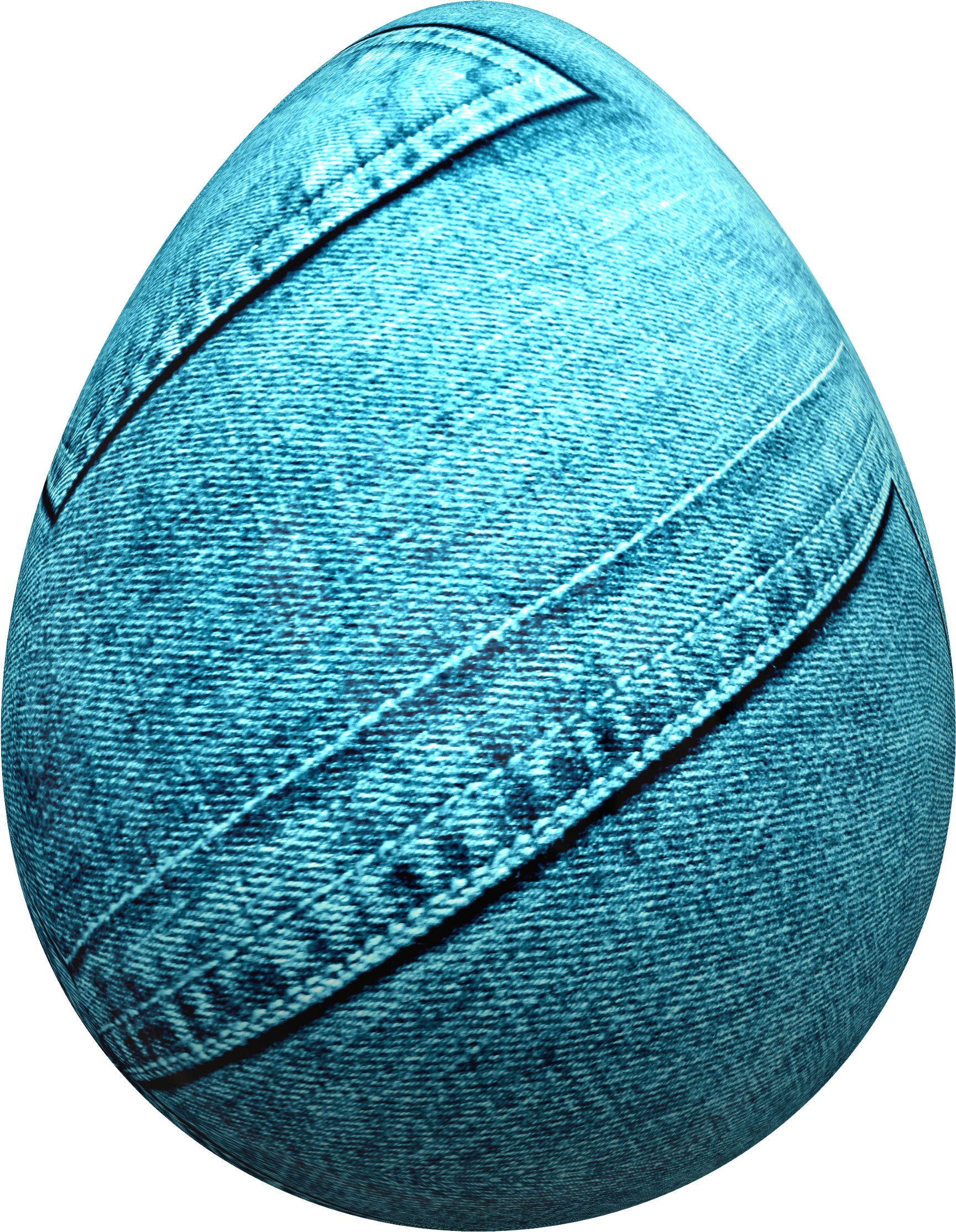 Egg Wrapped In Blue Jeans Png Image - Jeans Egg Clipart (1904x2400), Png Download