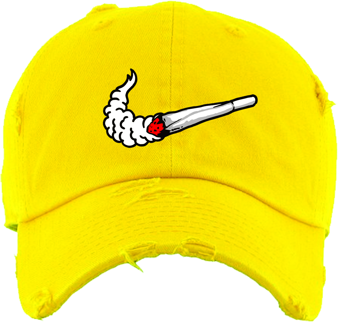 Pg Dad Hat Swoosh Yellow Dad Hat - Baseball Cap Clipart (1200x1200), Png Download