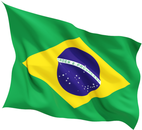 Bandera De Brasil Animada Clipart (640x480), Png Download