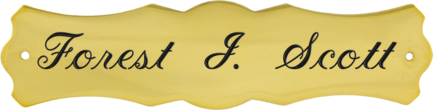 P1001 Small Ornate Plaque - Small Plaques Clipart (1500x1200), Png Download