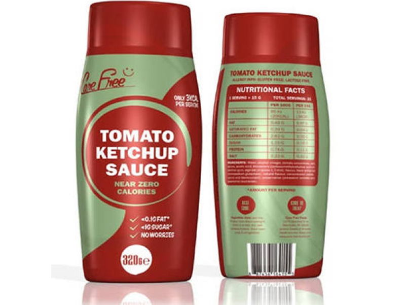 Care Free Sauce - Bottle Clipart (800x800), Png Download