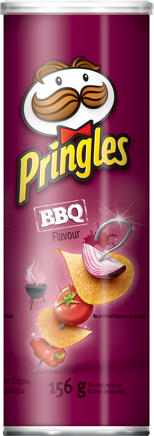 Download Now - Bbq Pringles Clipart (758x2016), Png Download