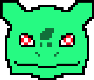 Bulbasaur - Pixel Art Bitcoin Png Clipart (640x490), Png Download