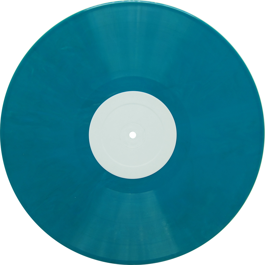 Limited Edition Hippie Ocean Blue Vinyl Lp - Circle Clipart (850x850), Png Download