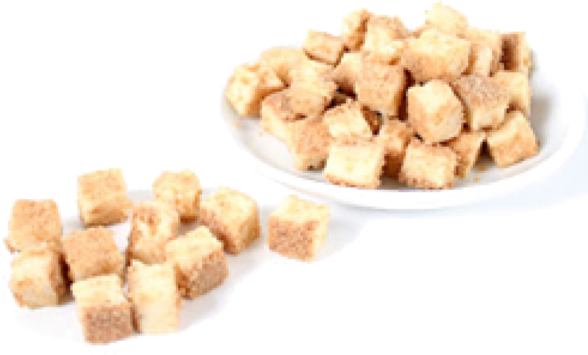 Cheese Cake Bites - Stinky Tofu Clipart (1170x1010), Png Download