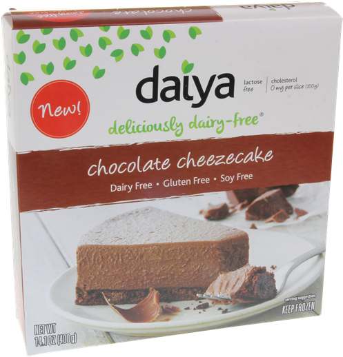 Daiya Chocolate Style Cheesecake - Daiya Chocolate Cheesecake Clipart (576x600), Png Download