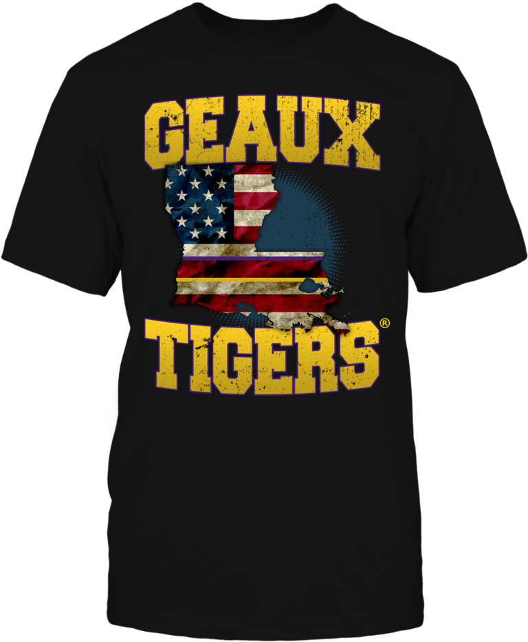 Geaux Tigers Lsu Tigers - Active Shirt Clipart (768x933), Png Download