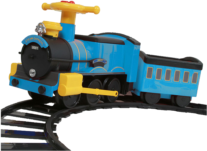 6v Imaginarium Steam Train - 6v Ride On Train Clipart (800x800), Png Download