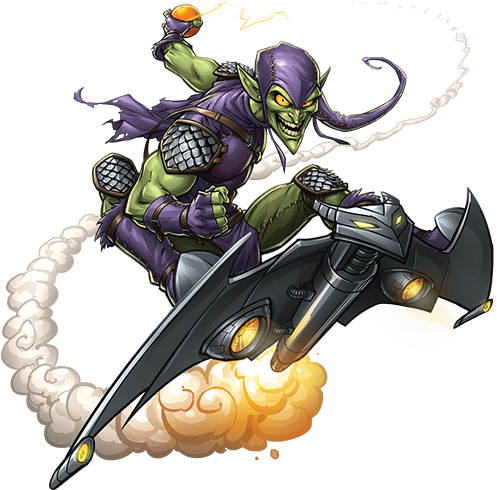 Green Goblin - Marvel Spiderman Green Goblin Clipart (600x600), Png Download
