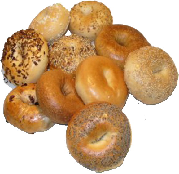 Bagelassortment - Fatty Acid In Real Life Clipart (600x600), Png Download