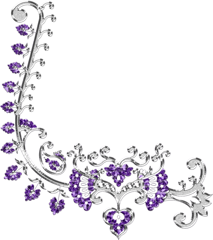 Squares Clipart Jewel - Jewel Border Png Transparent Png (725x870), Png Download