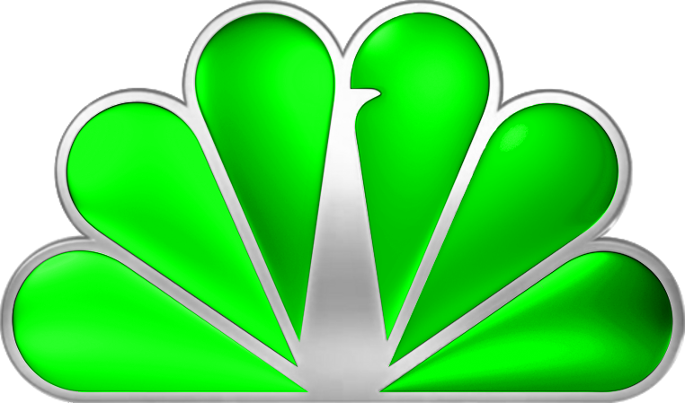 Good Nbc Peacock - Nbc Logo Green Clipart (762x449), Png Download