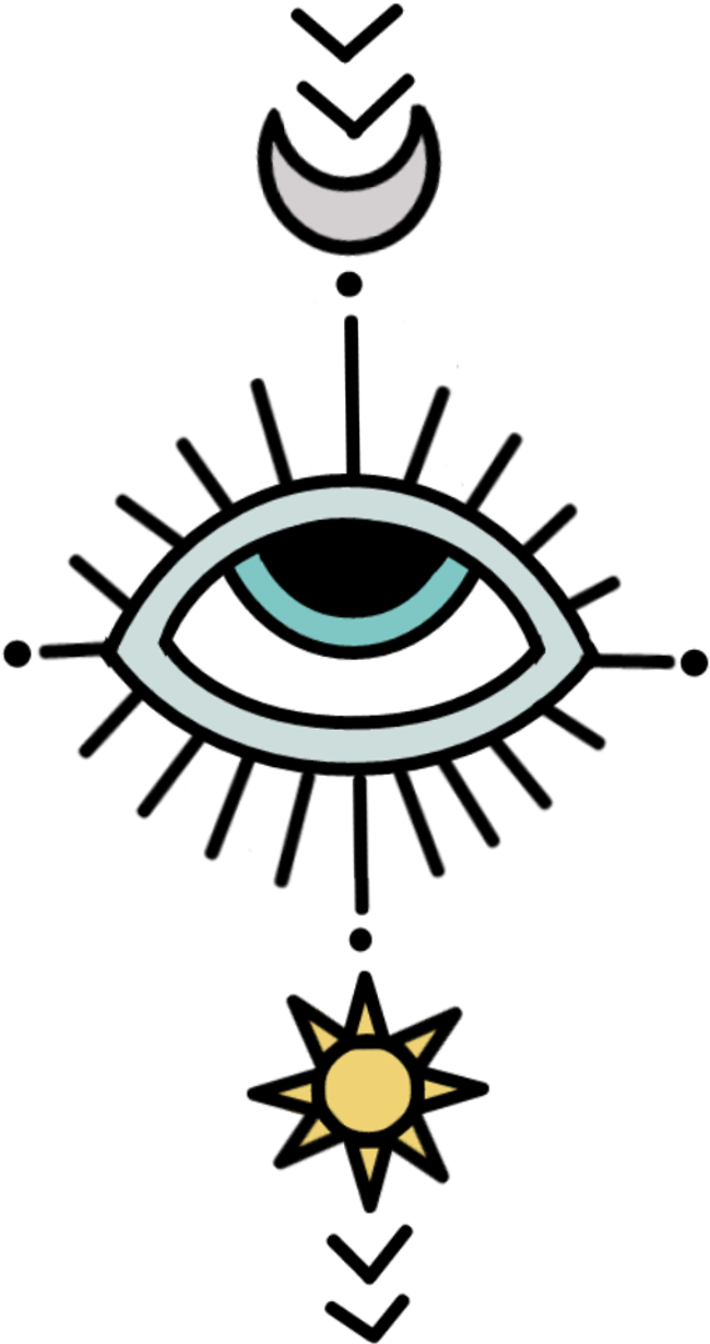 #eye #tattoo #cute #tumblr #pinterest #boho #bohochic - Adam Jensen Bad Luck Clipart (1024x1280), Png Download