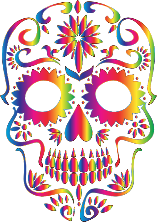 Download Medium Image Sugar Skulls Transparent Background Clipart Png