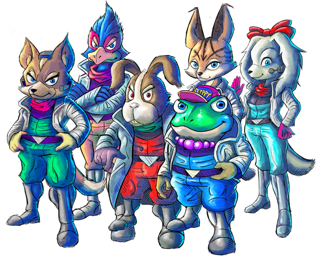 Get The Game Manual - Star Fox 2 Art Clipart (631x510), Png Download