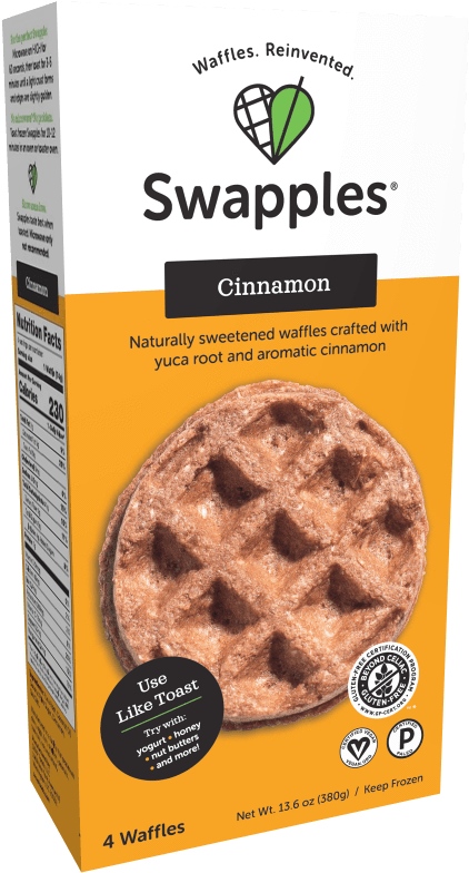 Load Image Into Gallery Viewer, Cinnamon Swapples® - Waffle Clipart (537x1021), Png Download