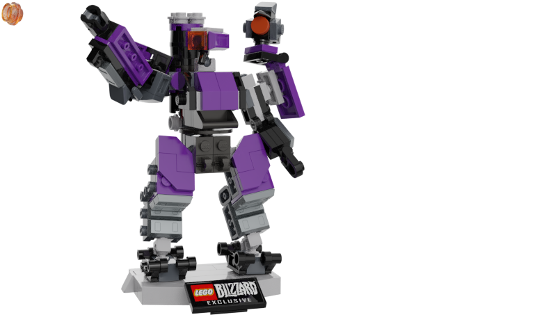 Duckentity Recolored That Lego Bastion Set To Look - Mecha Clipart (960x540), Png Download