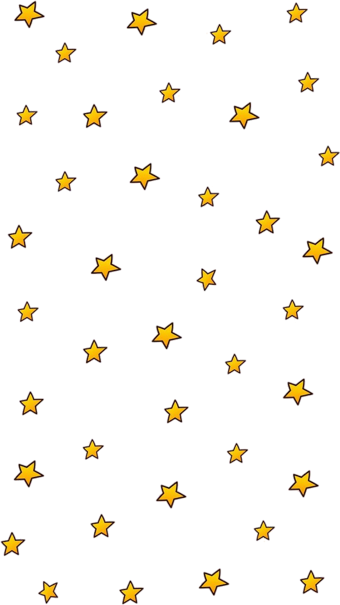 Cute Yellow Star Background Clipart (720x1280), Png Download