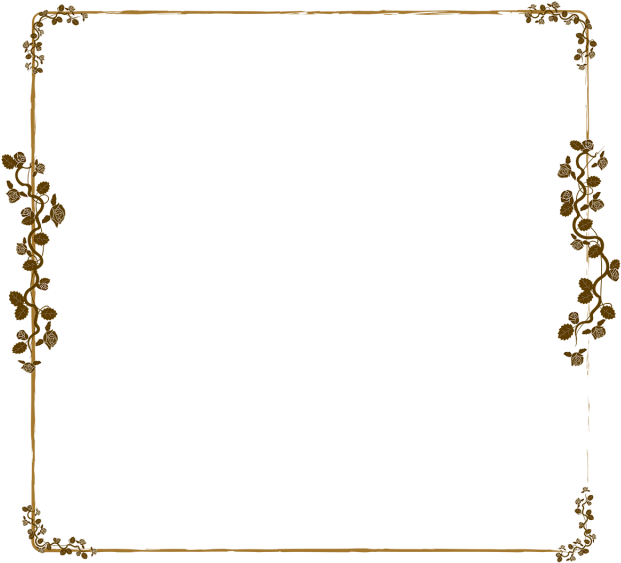 640 X 640 1 - Rose Gold Border Png Clipart (640x640), Png Download