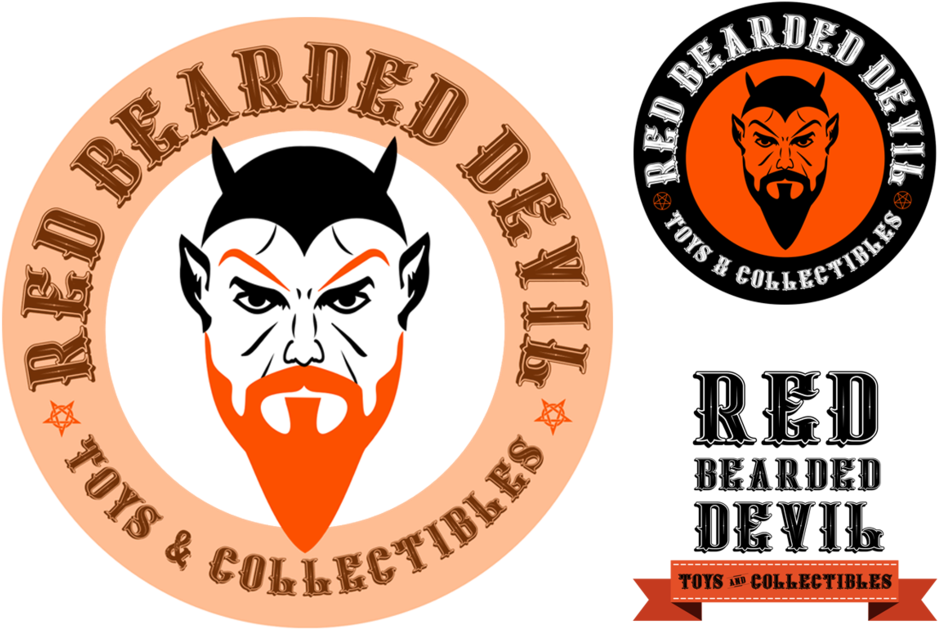 Red Bearded Devil - Emblem Clipart (938x629), Png Download